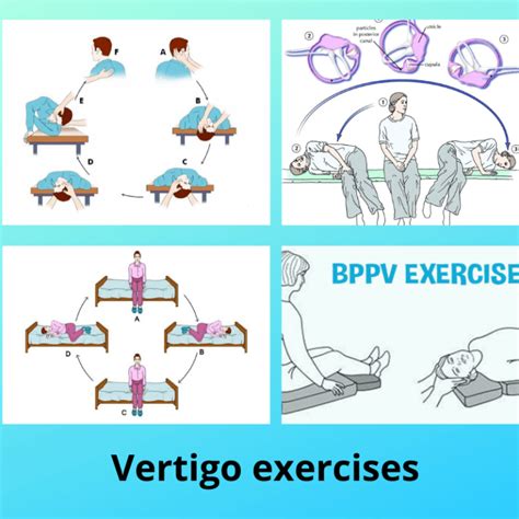 Printable Vertigo Exercise Chart